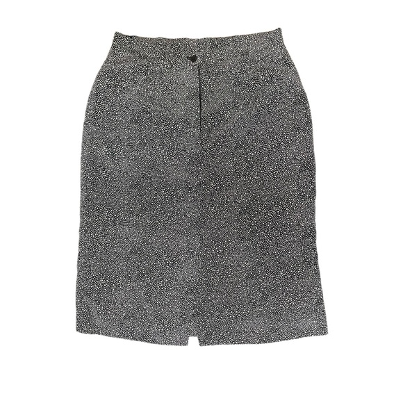 Vintage matching two piece skirt set with button up - Picture 9 of 13